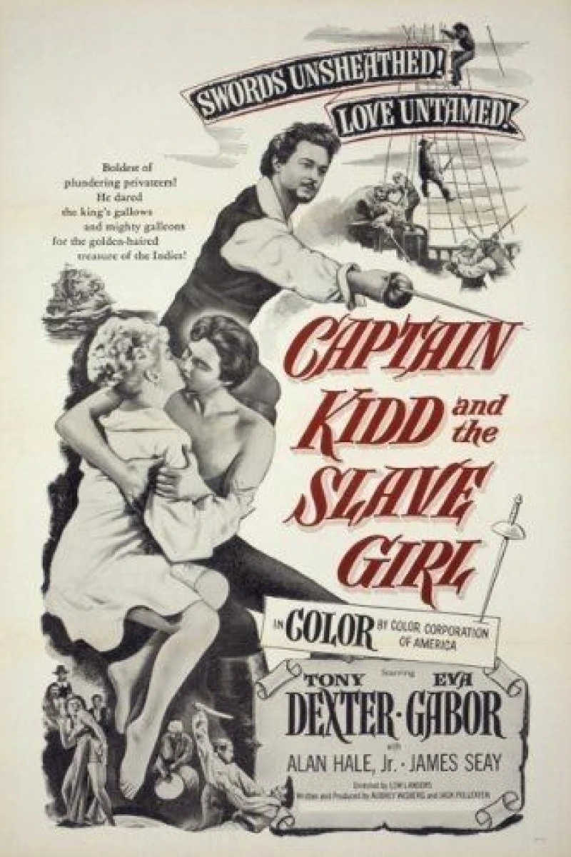 Captain Kidd and the Slave Girl Juliste
