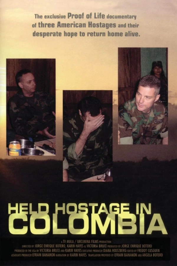 Held Hostage in Colombia Juliste