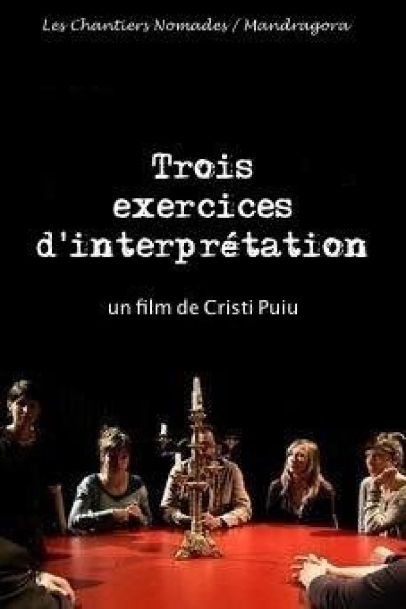 Three Exercises of Interpretation Juliste