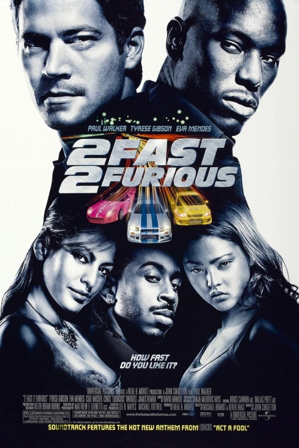 2 Fast 2 Furious Juliste