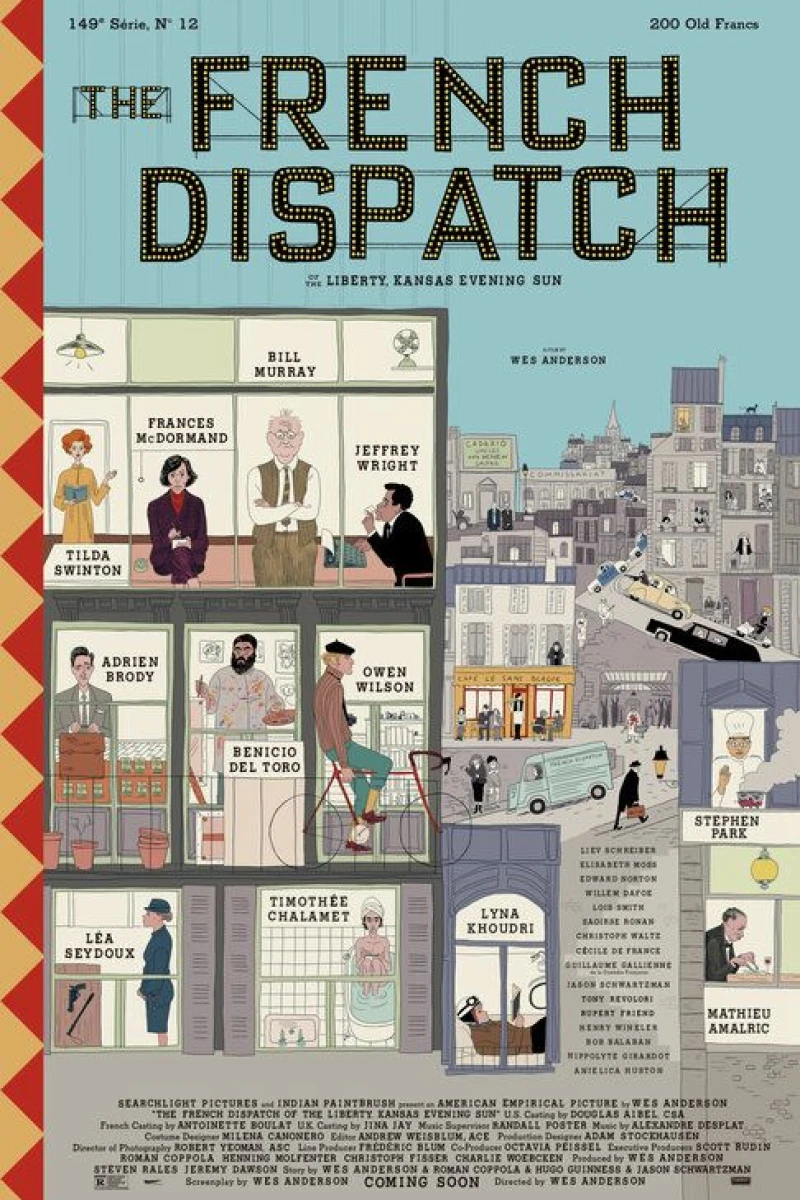 The French Dispatch Juliste