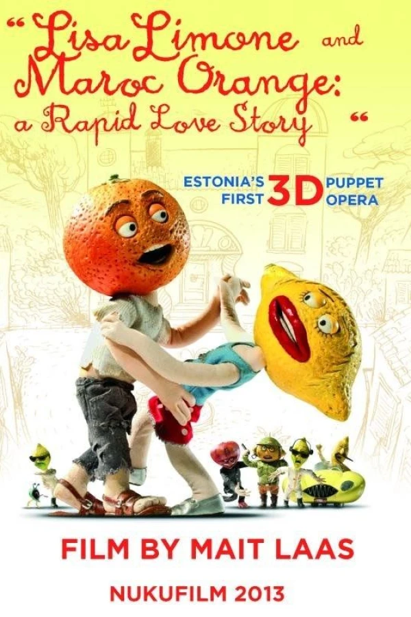 Lisa Limone and Maroc Orange: A Rapid Love Story Juliste