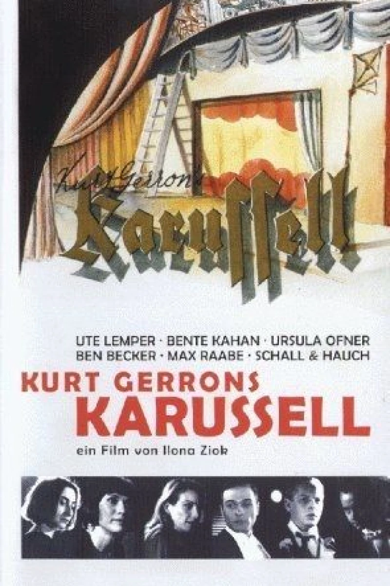 Kurt Gerron's Karussell Juliste