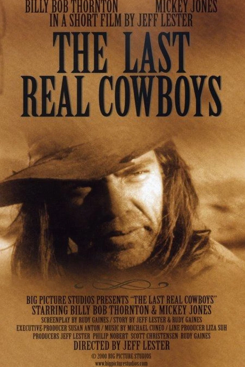 The Last Real Cowboys Juliste