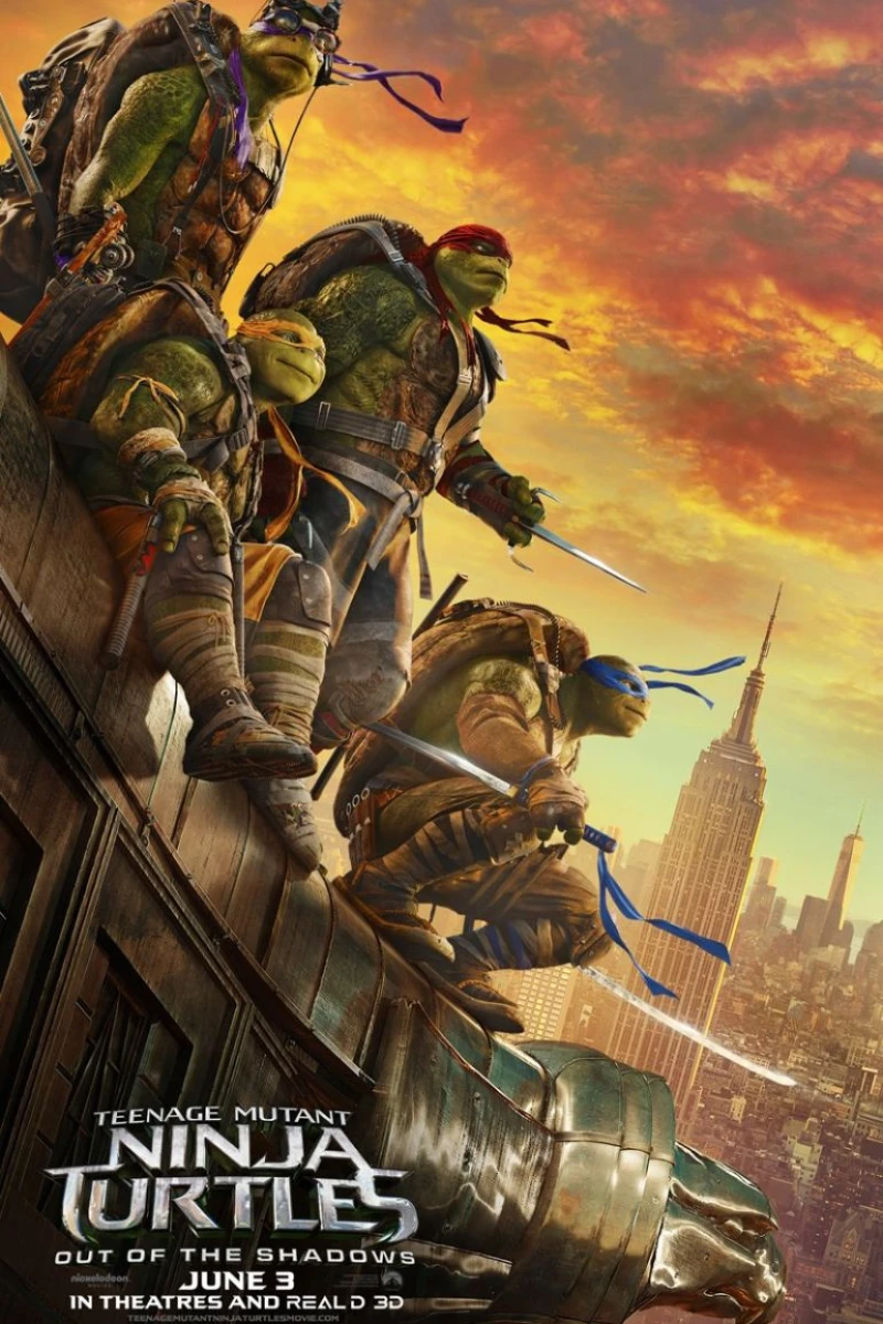 Teenage Mutant Ninja Turtles: Out of the Shadows Juliste