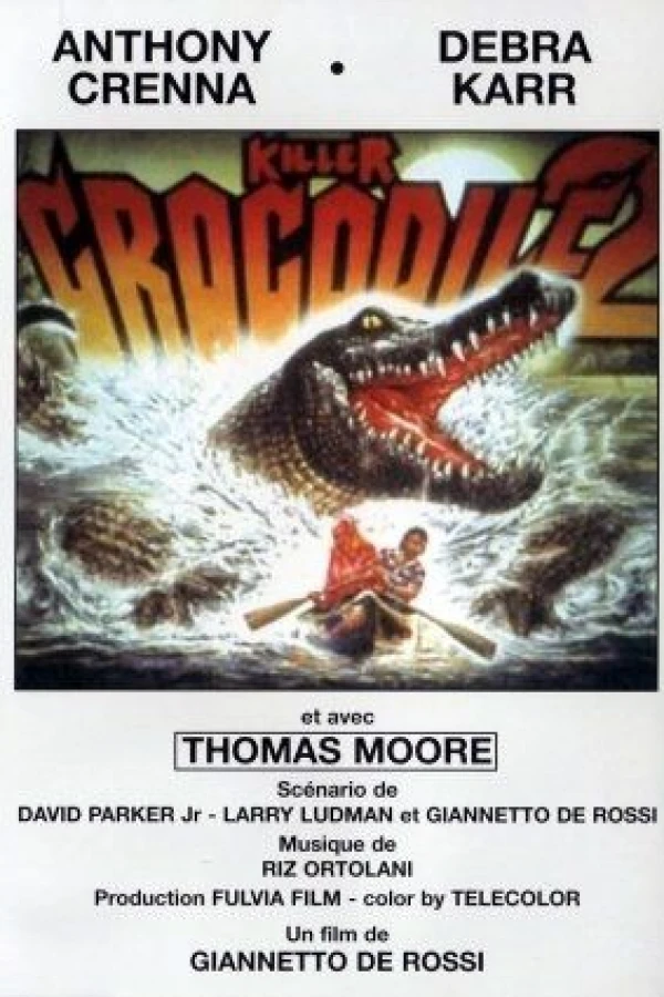 Killer Crocodile 2 Juliste