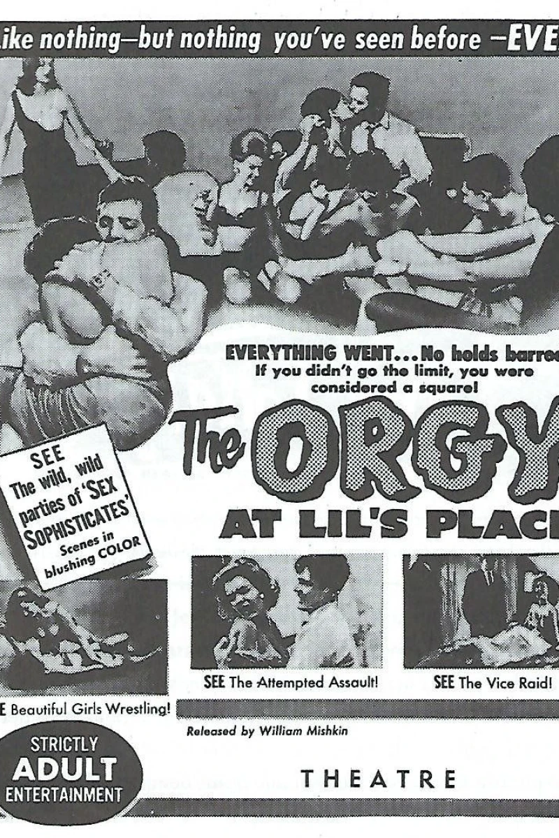 Orgy at Lil's Place Juliste