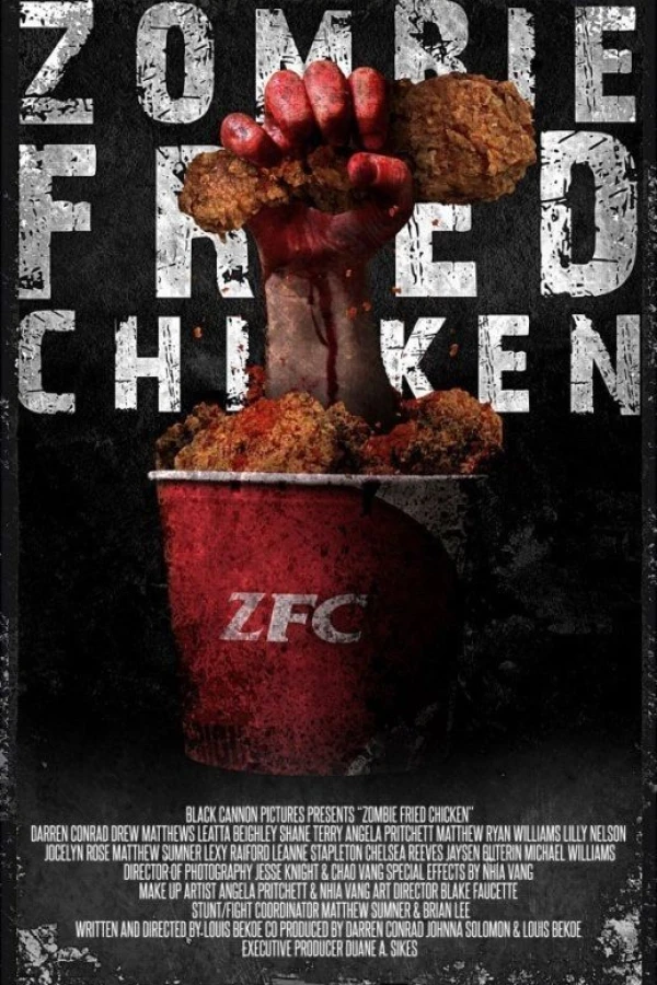 Zombie Fried Chicken Juliste