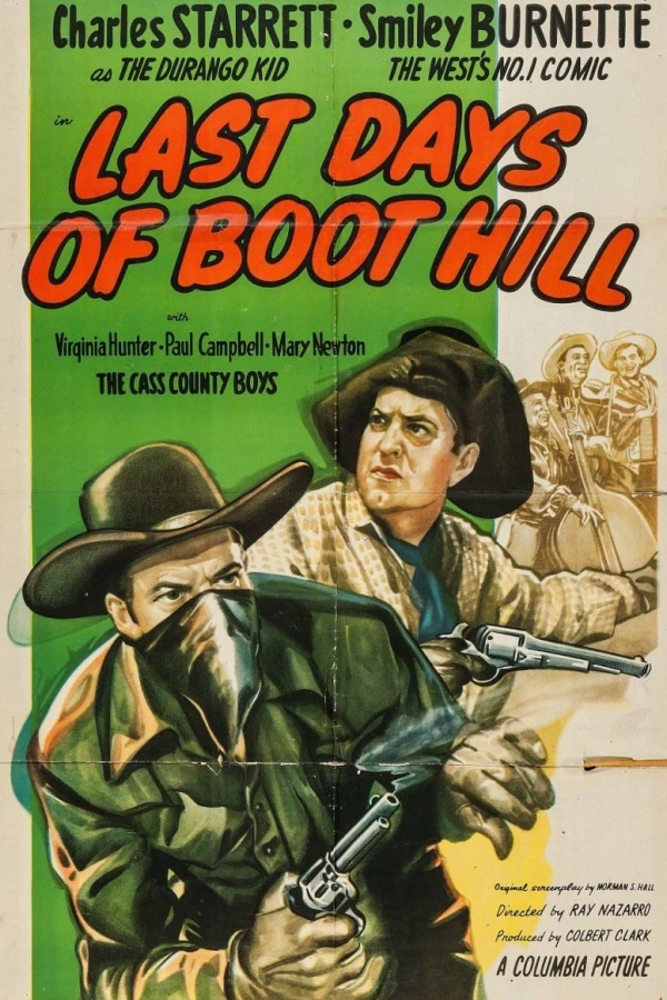 Last Days of Boot Hill Juliste