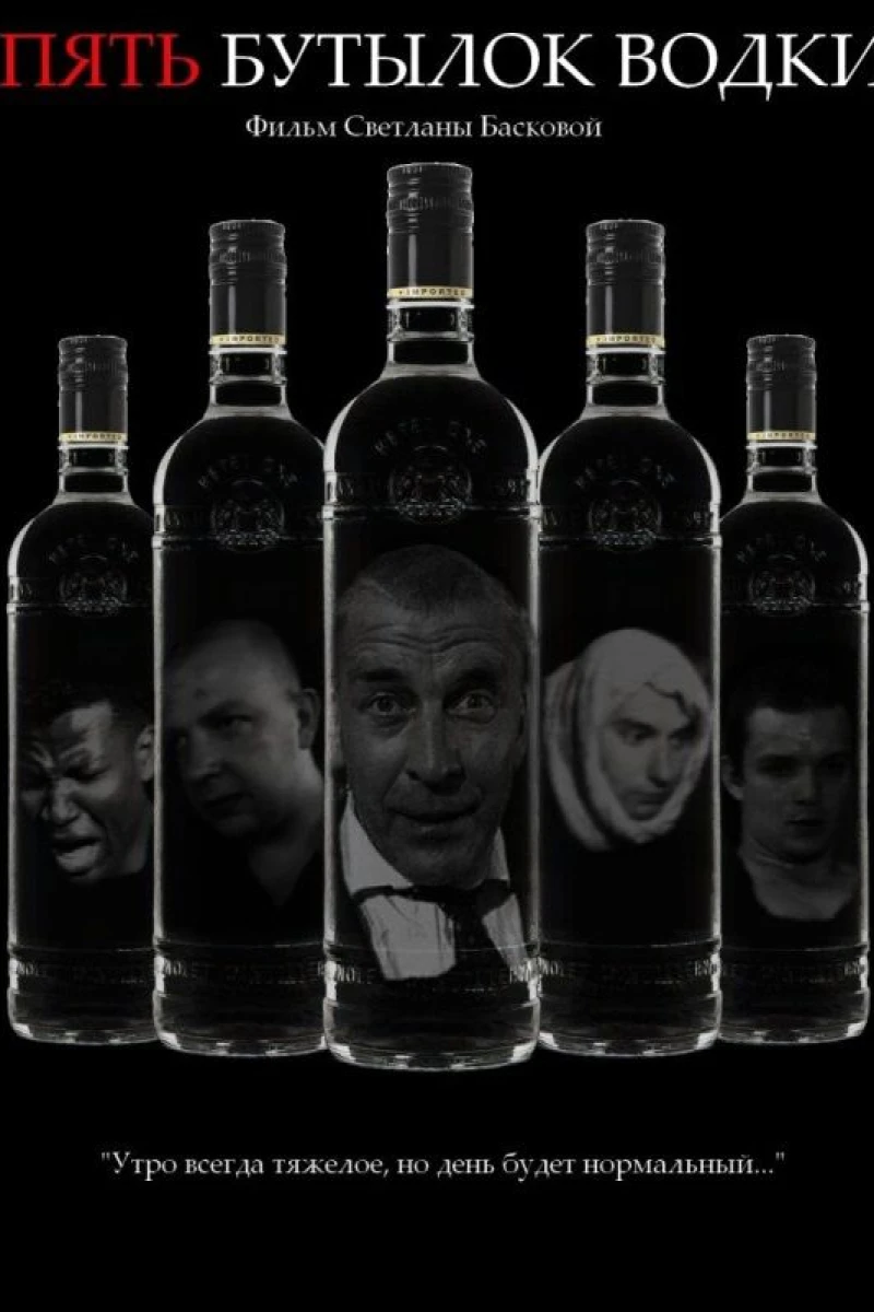 Pyat butylok vodki Juliste