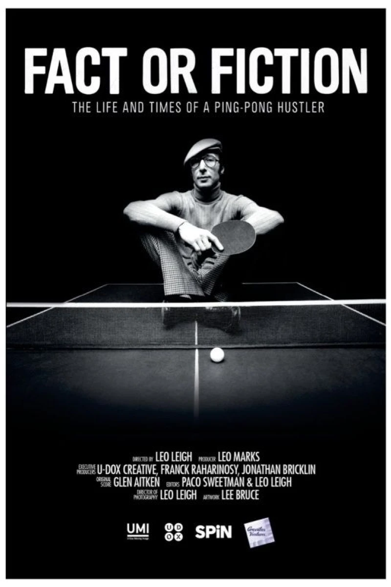 Fact or Fiction: The Life and Times of a Ping Pong Hustler Juliste