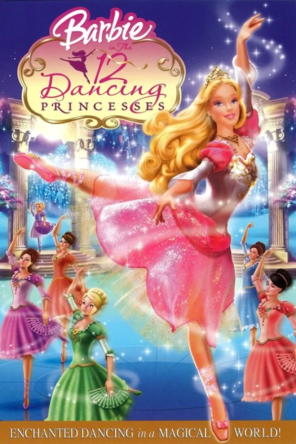 Barbie - 12 tanssivaa prinsessaa Juliste