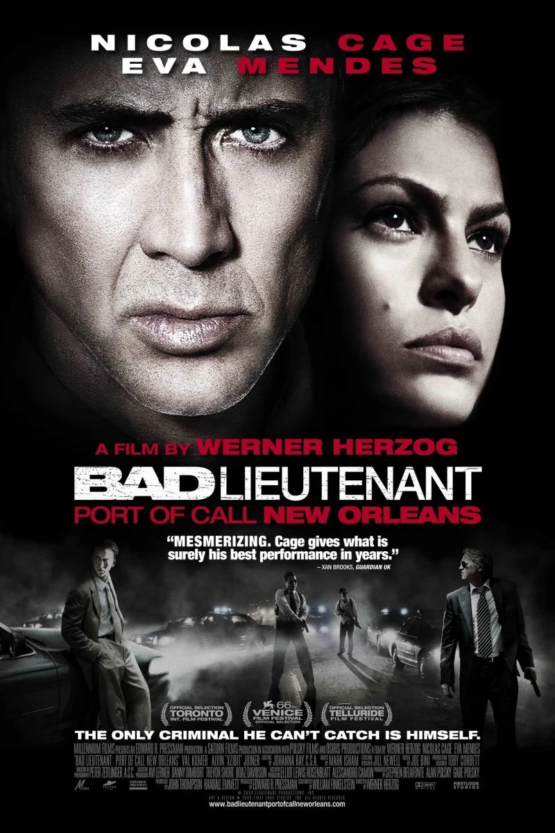 Bad lieutenant - määräsatama New Orleans Juliste