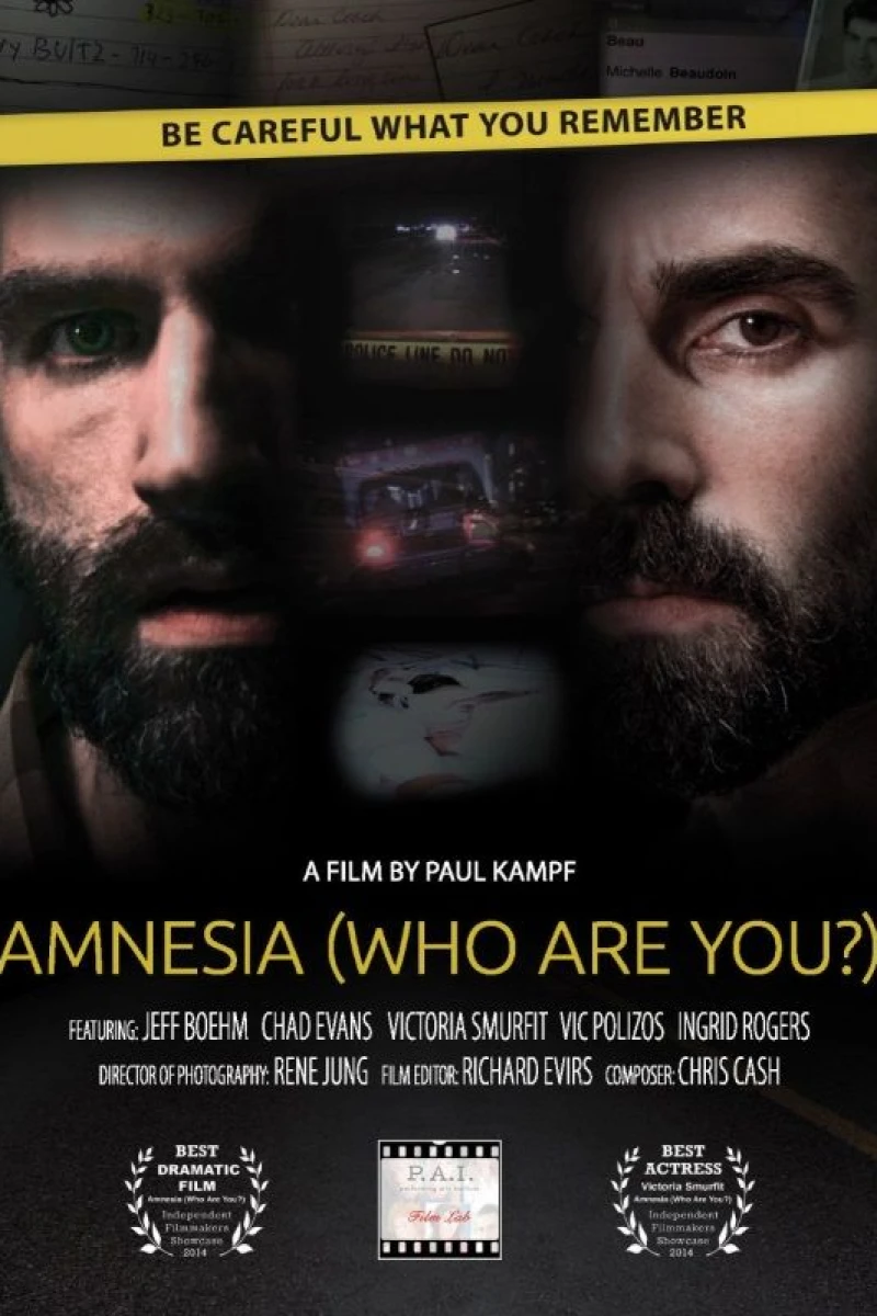 Amnesia: Who Are You? Juliste