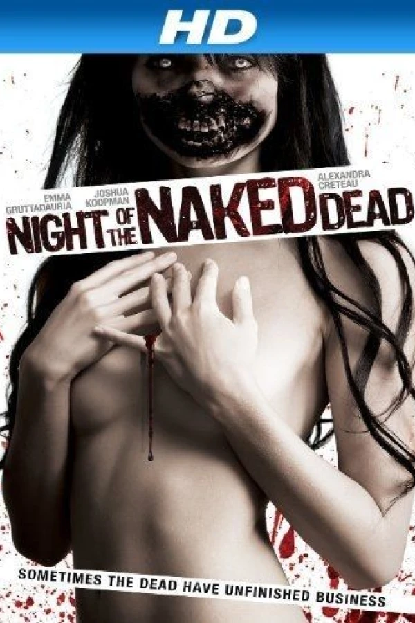 Night of the Naked Dead Juliste