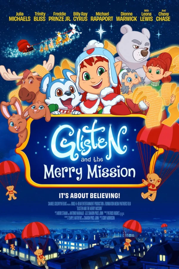 Glisten and the Merry Mission Juliste
