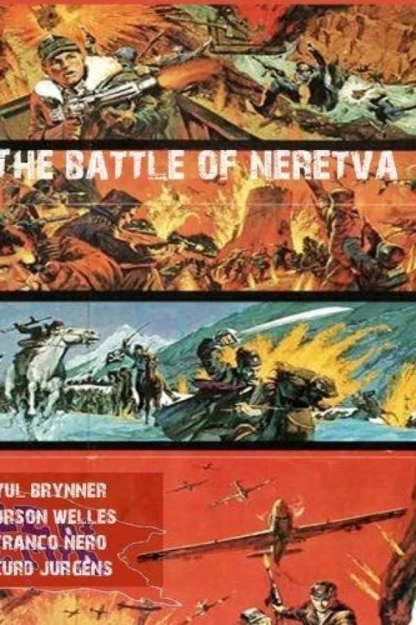 The Battle on the River Neretva Juliste