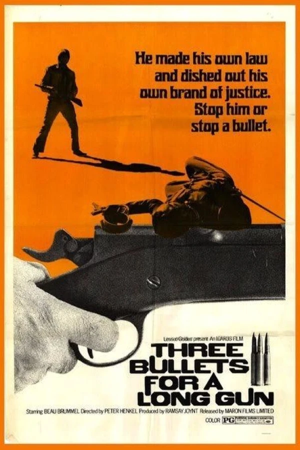 Three Bullets... for a Long Gun Juliste