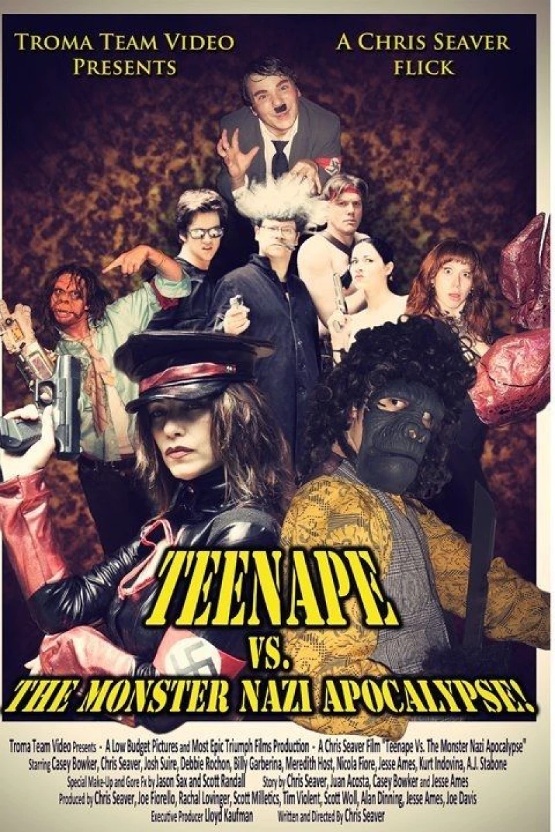 Teenape Vs. The Monster Nazi Apocalypse Juliste