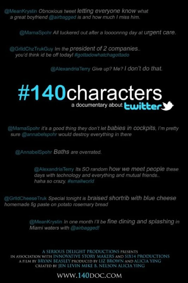 140Characters: A Documentary About Twitter Juliste