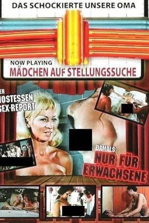 Mädchen auf Stellungssuche - Der Hostessen-Sex-Report Juliste