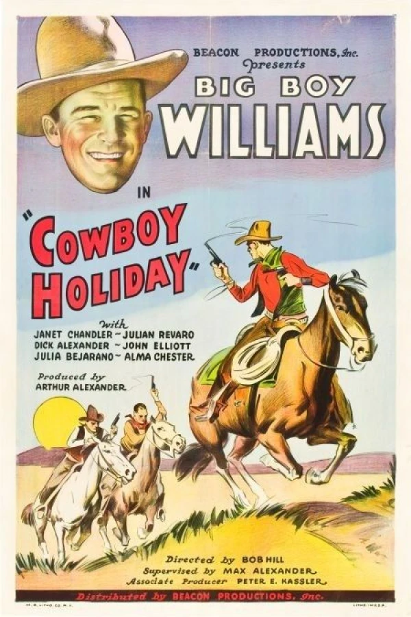 Cowboy Holiday Juliste