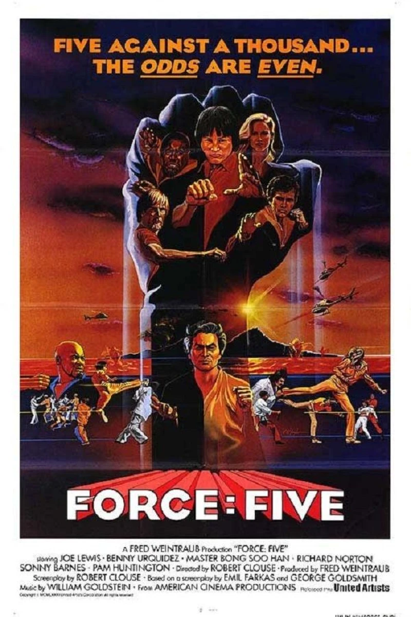 Force: Five Juliste