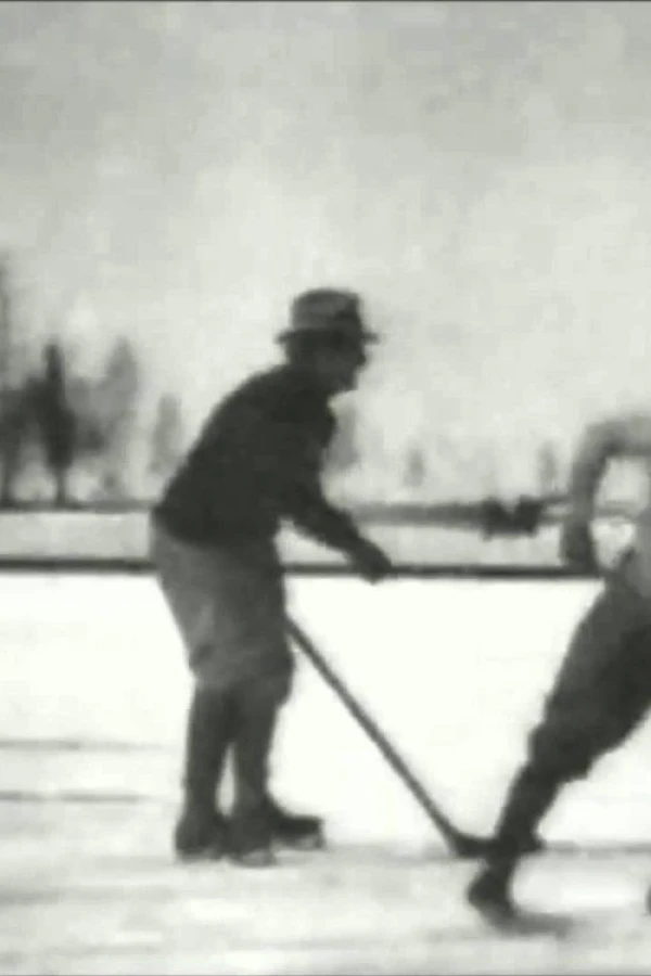 Hockey Match on the Ice Juliste