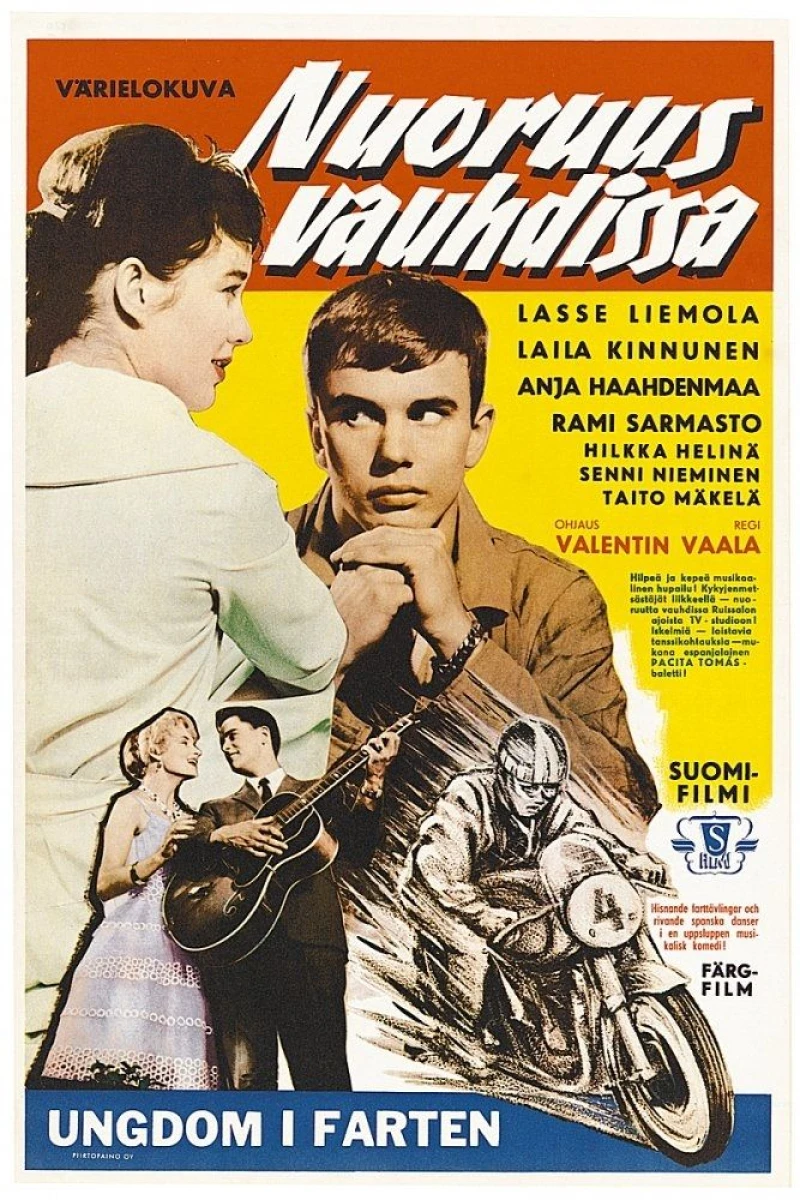 Nuoruus vauhdissa Juliste