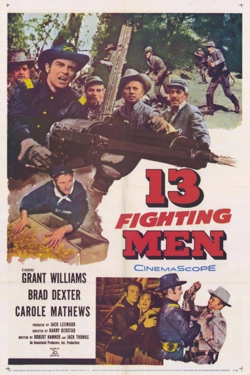 13 Fighting Men Juliste