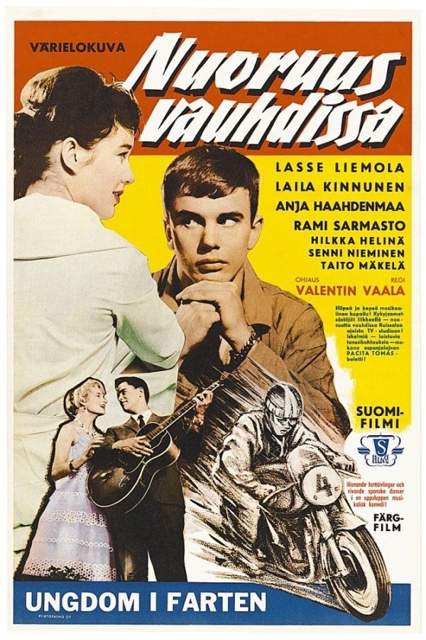 Nuoruus vauhdissa Juliste