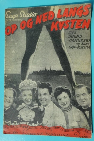 Op og ned langs kysten