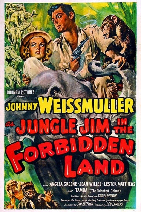 Jungle Jim in the Forbidden Land Juliste