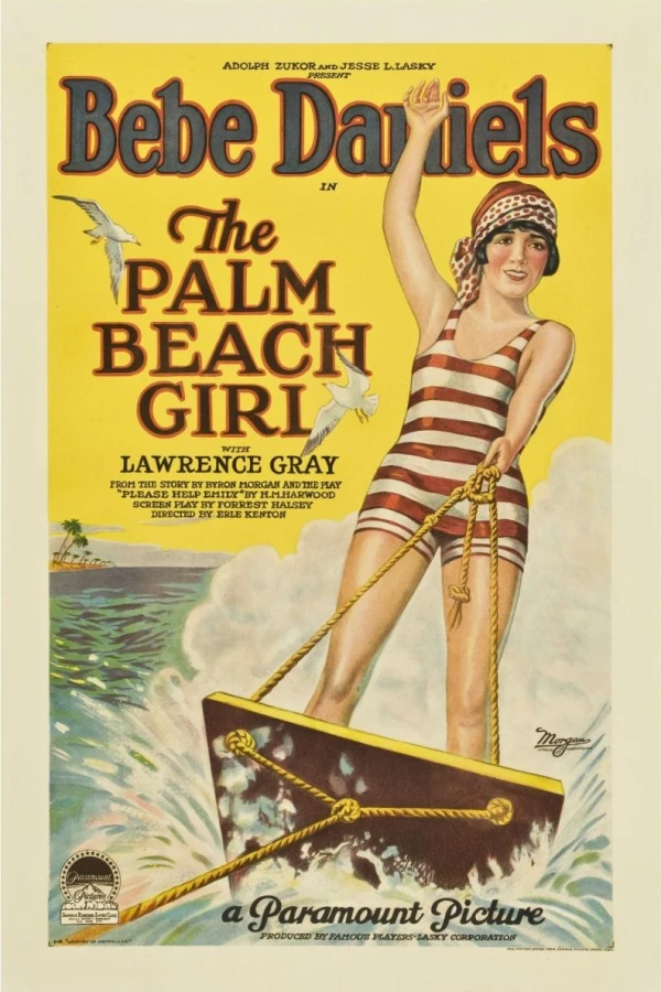 The Palm Beach Girl Juliste