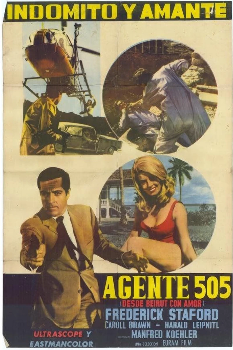 Agent 505: Death Trap in Beirut Juliste