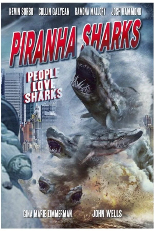 Piranha Sharks Juliste