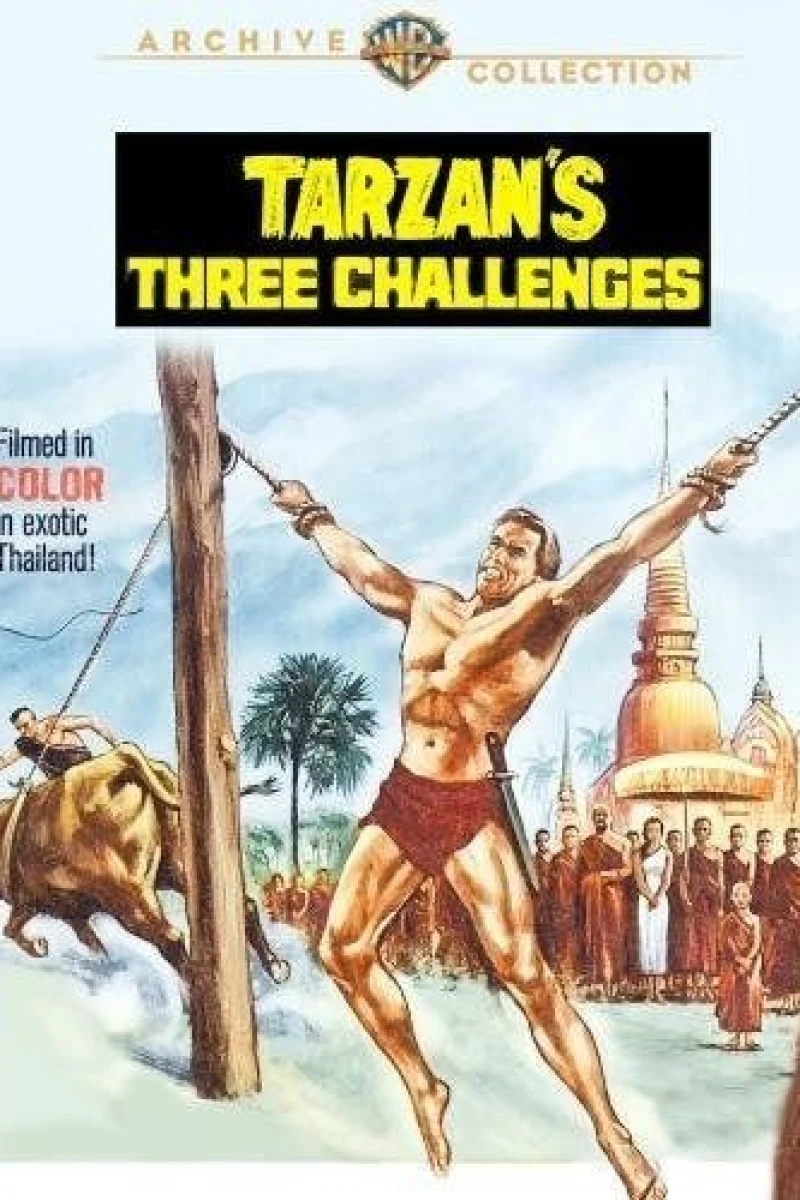 Tarzan's Three Challenges Juliste