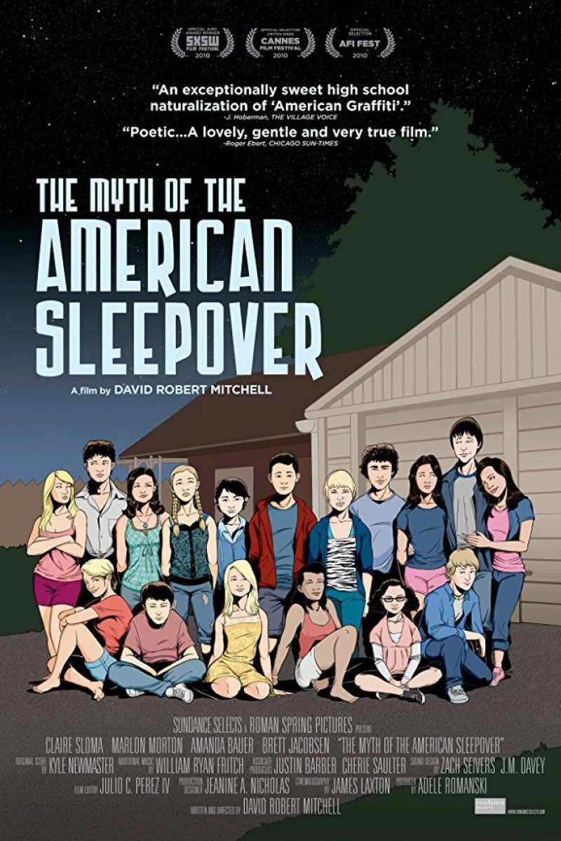 The Myth of the American Sleepover Juliste