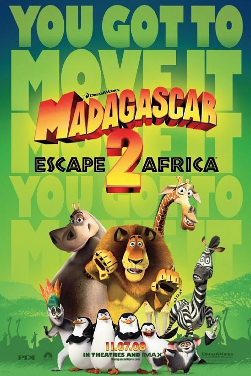 Madagascar: Escape 2 Africa Juliste