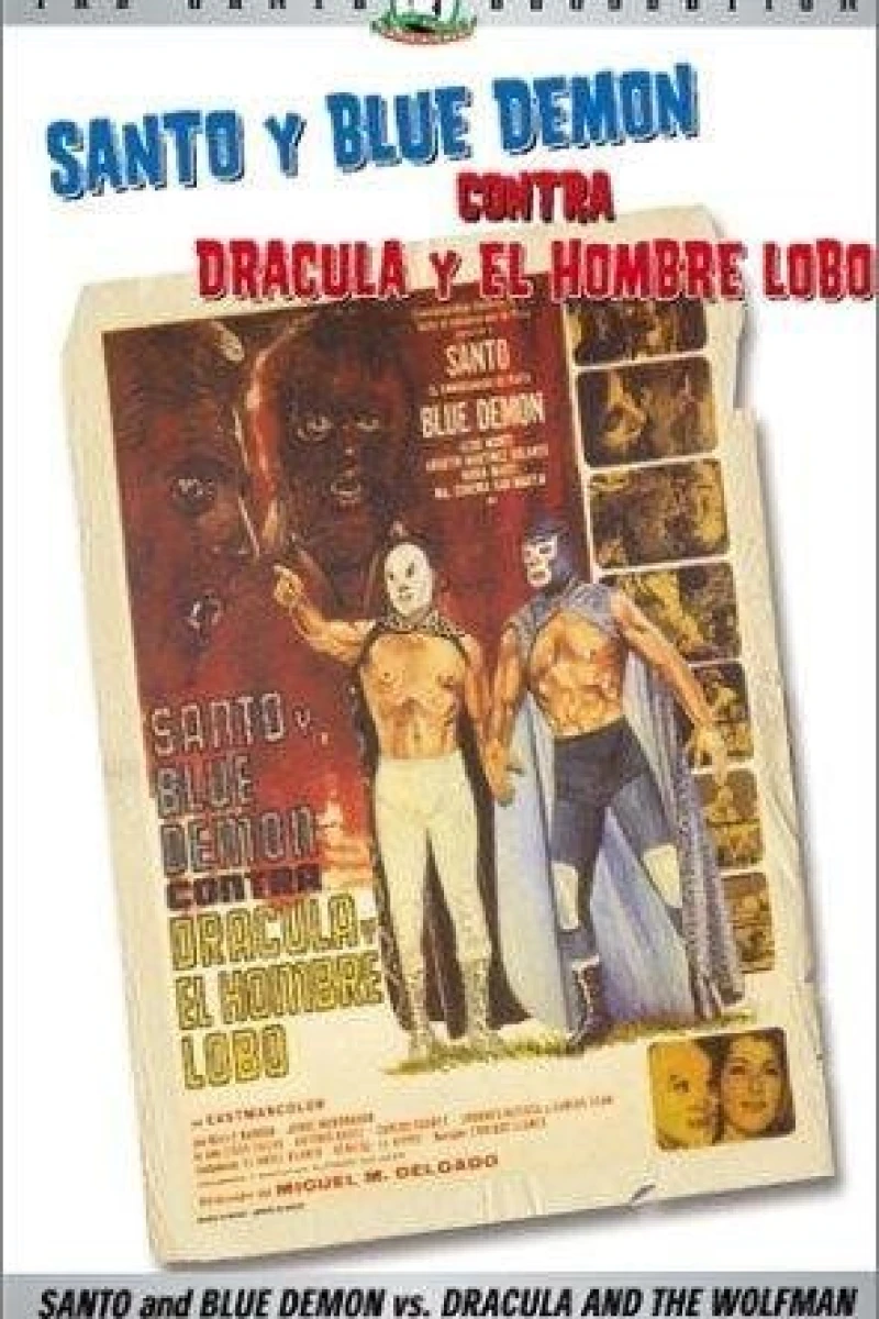 Santo y Blue Demon vs Drácula y el Hombre Lobo Juliste