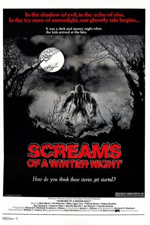 Screams of a Winter Night Juliste