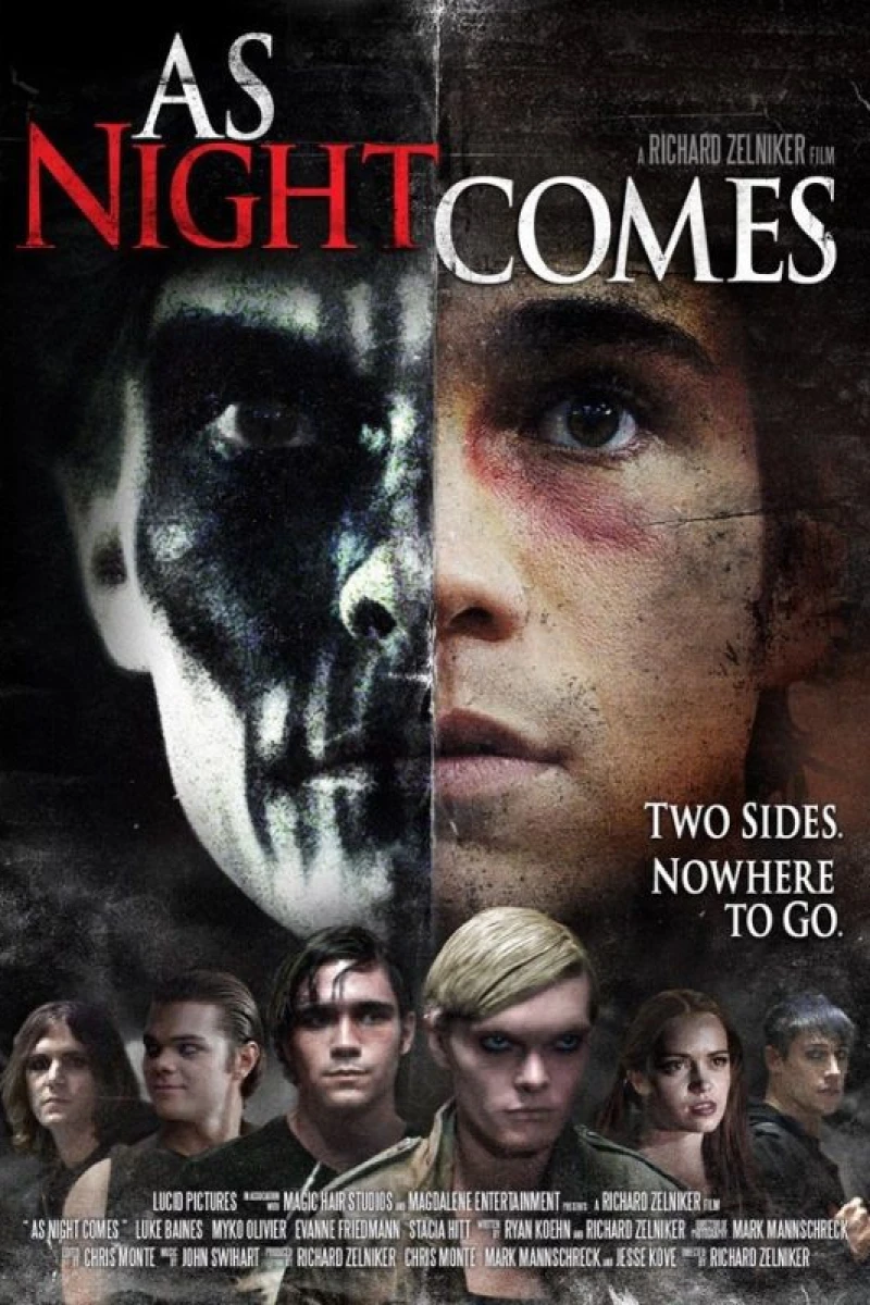 As Night Comes Juliste