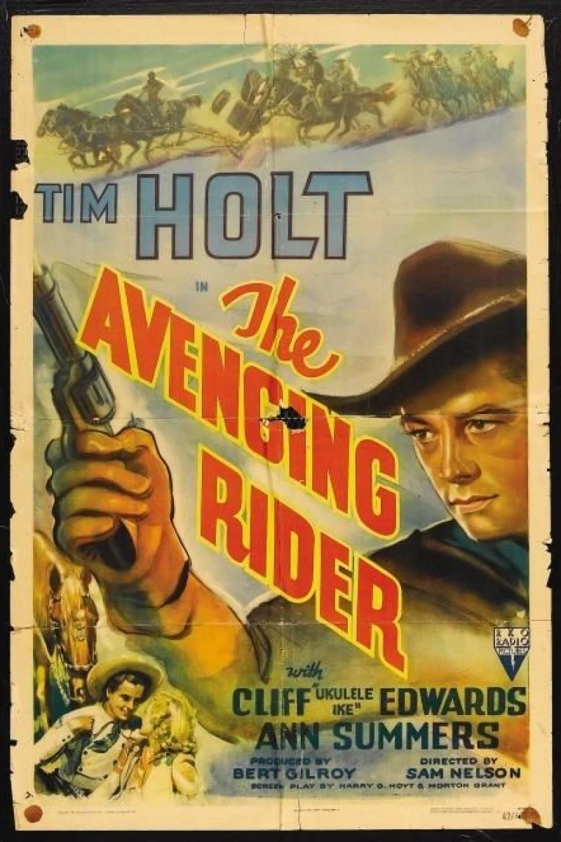 The Avenging Rider Juliste