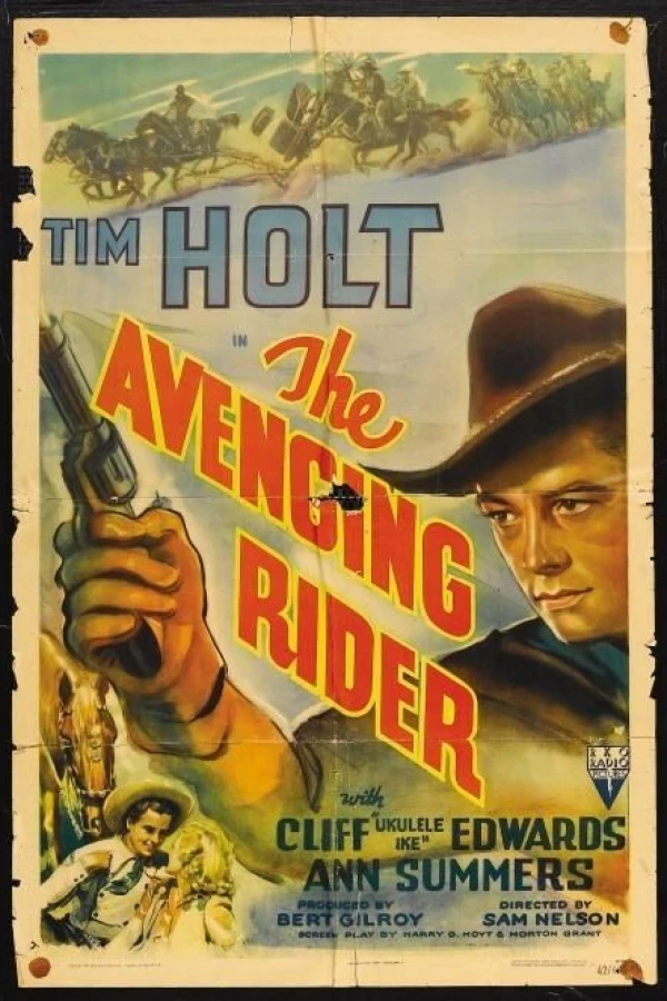 The Avenging Rider Juliste