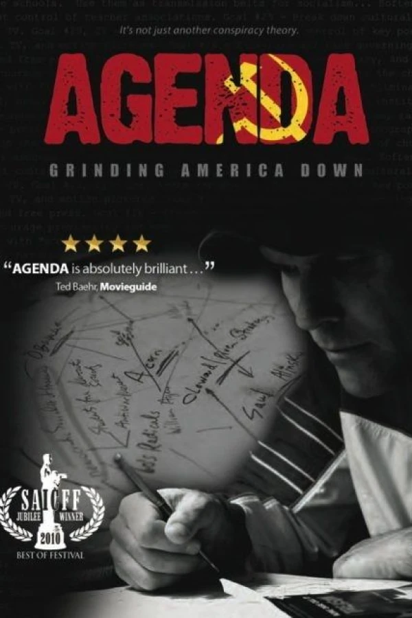 Agenda: Grinding America Down Juliste