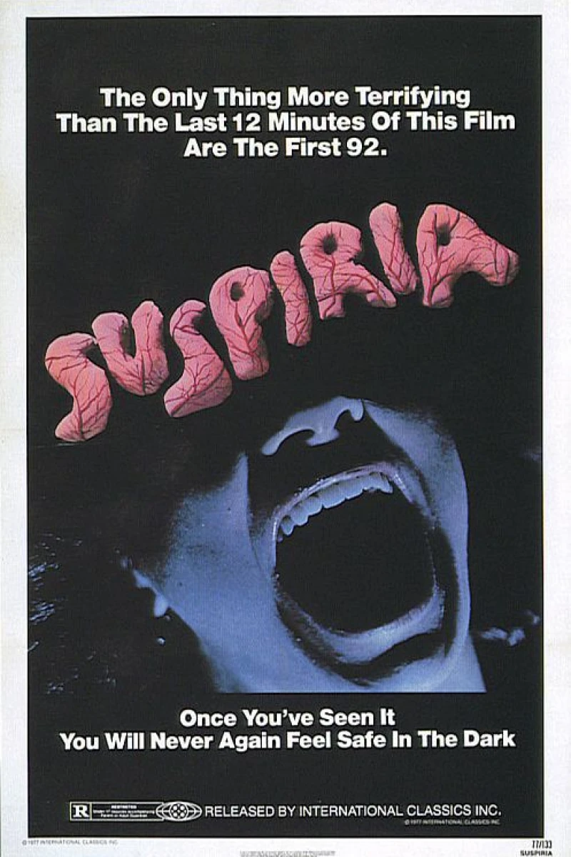 Suspiria - tappavat huokaukset Juliste