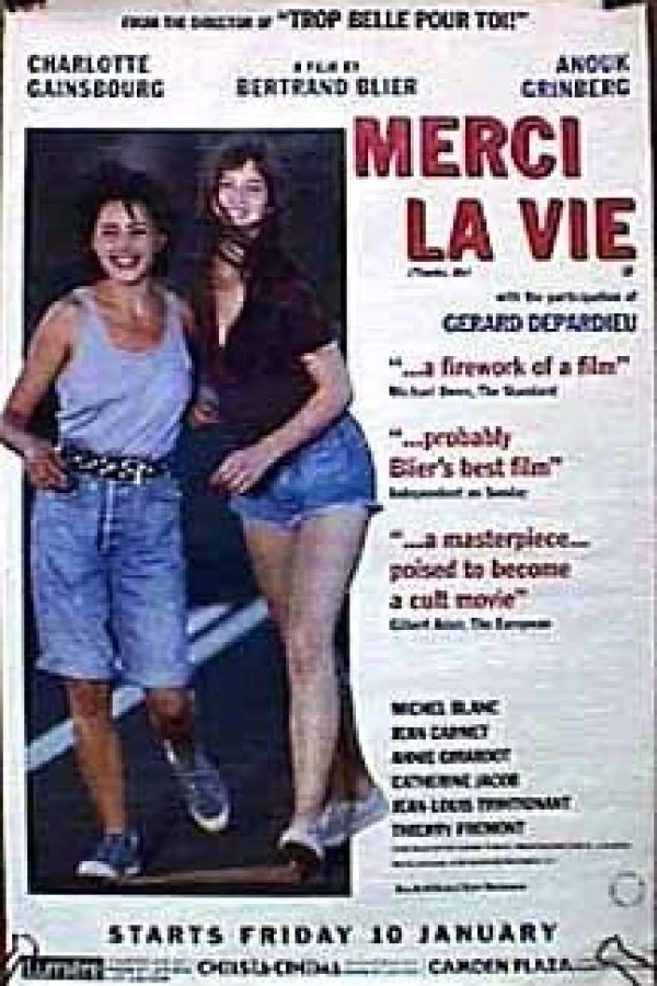 'Merci la vie' Juliste