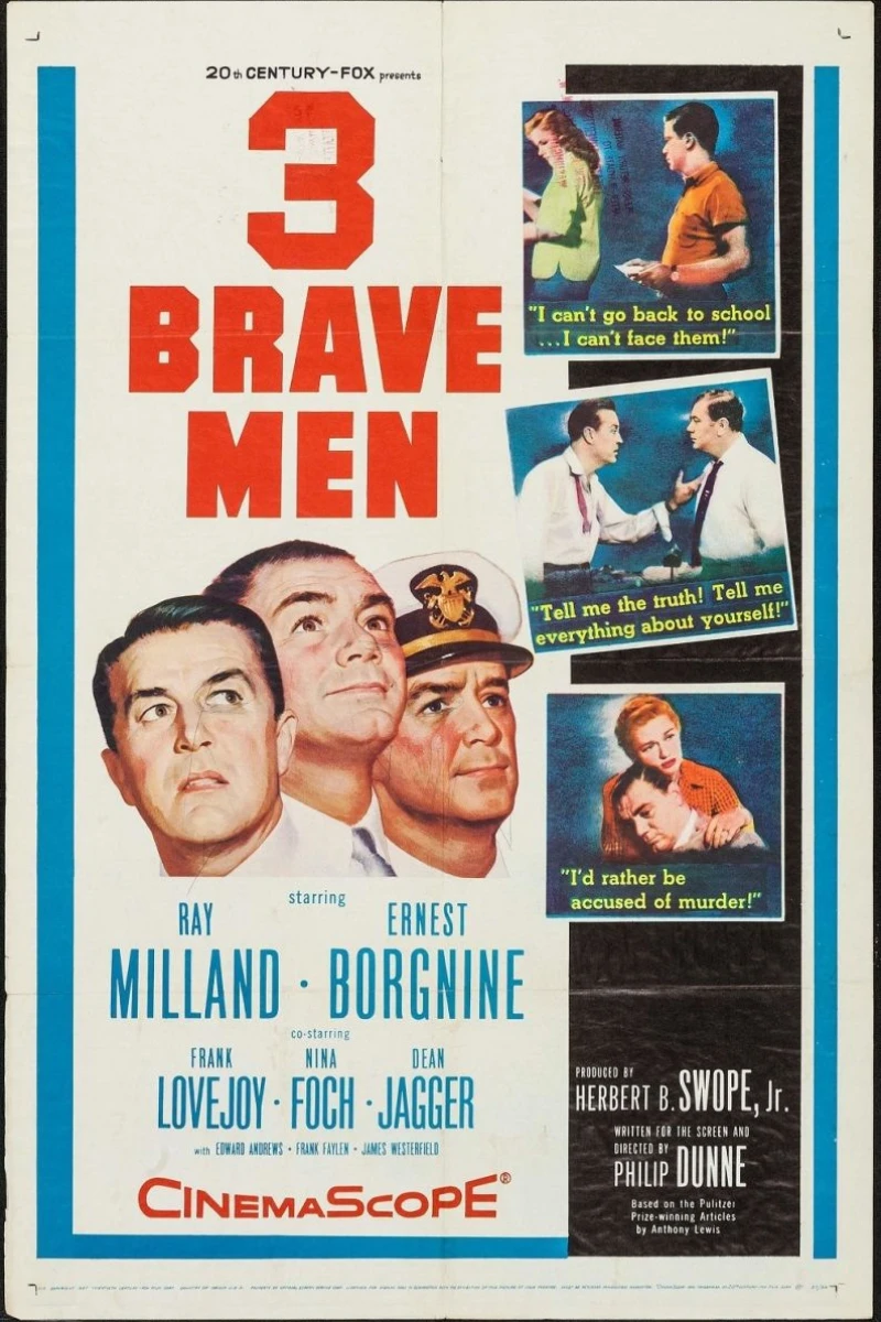 Three Brave Men Juliste