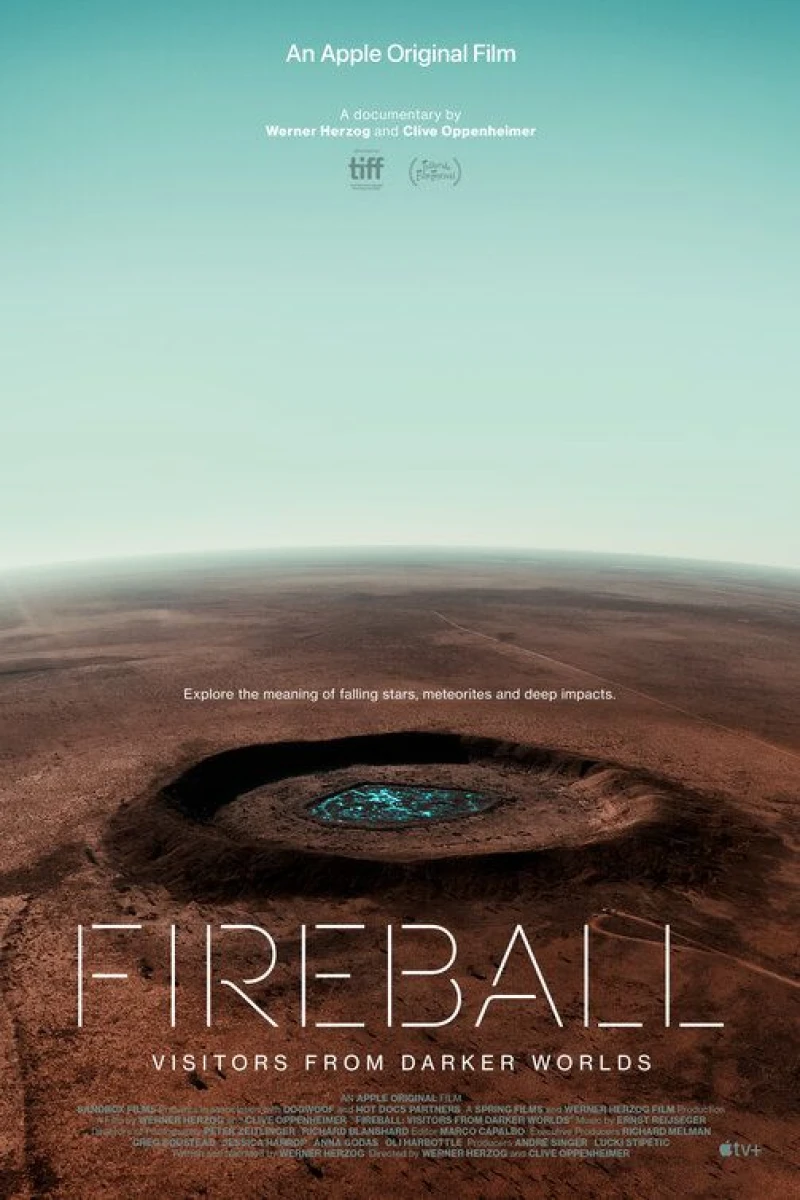 Fireball: Visitors from Darker Worlds Juliste