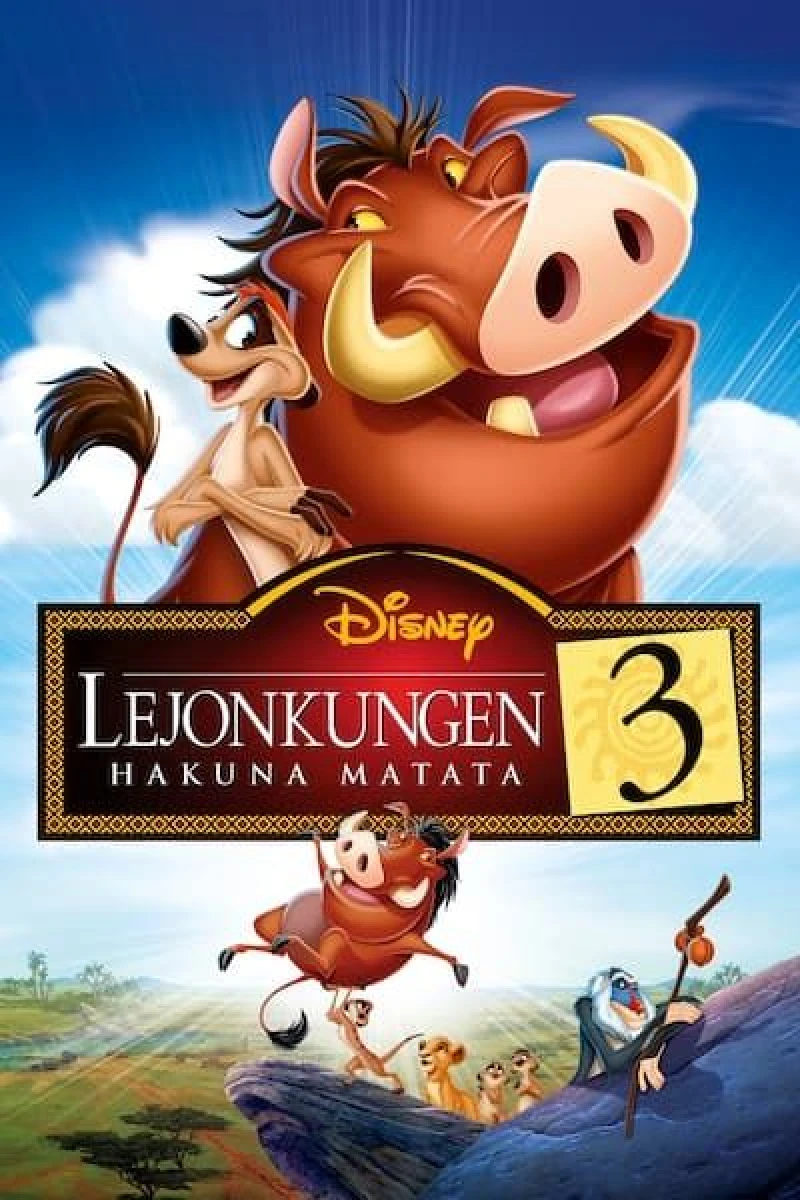 Lejonkungen 3: Hakuna Matata Juliste